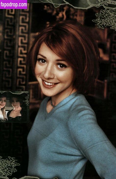 alyson hannigan naked|Alyson Hannigan Nude Porn Pics Leaked, XXX Sex Photos